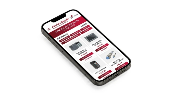 Absolute Bargain being shown displayed on a phone